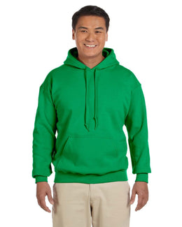 Gildan Lightweight 50/50 Hoodie Sweatshirt G185 | Irish Green - Front