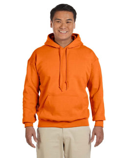Gildan Lightweight 50/50 Hoodie Sweatshirt G185 | S Orange - Front