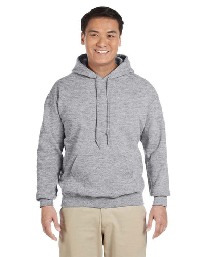 Gildan Lightweight 50/50 Hoodie Sweatshirt G185 | Graphite Heather - Front