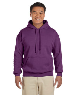 Gildan Lightweight 50/50 Hoodie Sweatshirt G185 | Plum - Front