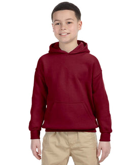 Gildan Youth Lightweight 50/50 Hoodie G185B | Garnet - Front