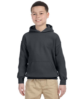 Gildan Youth Lightweight 50/50 Hoodie G185B | Charcoal - Front