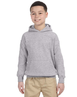Gildan Youth Lightweight 50/50 Hoodie G185B | Sport Grey - Front