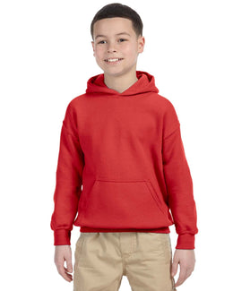 Gildan Youth Lightweight 50/50 Hoodie G185B | Red - Front