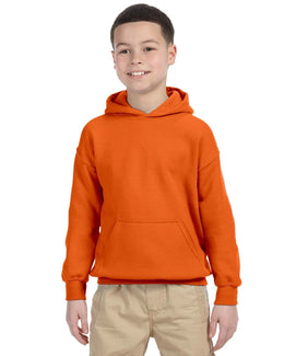 Gildan Youth Lightweight 50/50 Hoodie G185B | Orange - Front