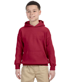 Gildan Youth Lightweight 50/50 Hoodie G185B | Cardinal Red - Front