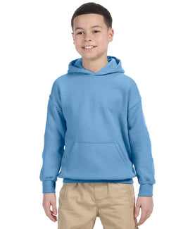 Gildan Youth Lightweight 50/50 Hoodie G185B | Carolina Blue - Front