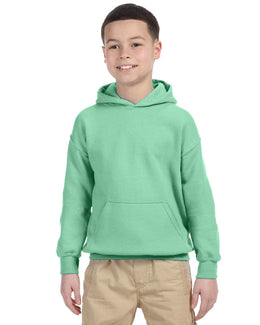 Gildan Youth Lightweight 50/50 Hoodie G185B | Mint Green - Front