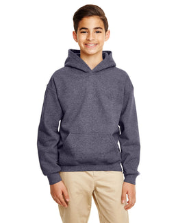 Gildan Youth Lightweight 50/50 Hoodie G185B | Ht Sprt Drk Navy - Front