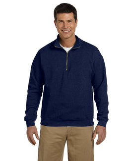 Gildan Heavy Blend Vintage Classic Quarter-Zip Sweatshirt G188 | Navy - Front