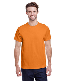 Gildan Ultra Cotton Heavyweight T-Shirt G200 | Tangerine - Front