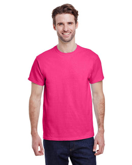 Gildan Ultra Cotton Heavyweight T-Shirt G200 | Heliconia - Front