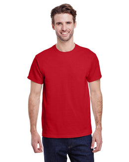 Gildan Ultra Cotton Heavyweight T-Shirt G200 | Red - Front