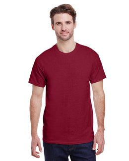 Gildan Ultra Cotton Heavyweight T-Shirt G200 | Antiq Cherry Red - Front