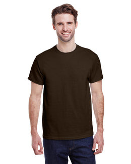 Gildan Ultra Cotton Heavyweight T-Shirt G200 | Dark Chocolate - Front