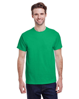 Gildan Ultra Cotton Heavyweight T-Shirt G200 | Irish Green - Front