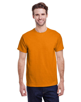 Gildan Ultra Cotton Heavyweight T-Shirt G200 | S Orange - Front