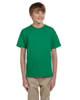 Gildan Ultra Cotton Youth Heavyweight T-Shirt G200B | Kelly Green - Front
