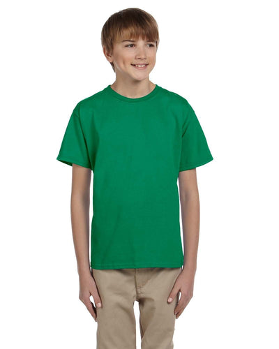 Gildan Ultra Cotton Youth Heavyweight T-Shirt G200B | Kelly Green - Front