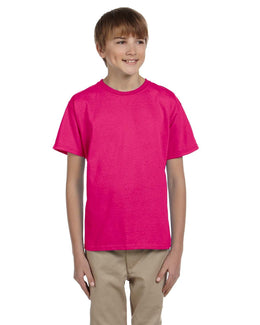 Gildan Ultra Cotton Youth Heavyweight T-Shirt G200B | Heliconia - Front