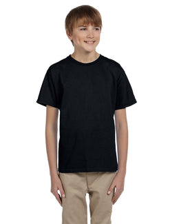 Gildan Ultra Cotton Youth Heavyweight T-Shirt G200B | Black - Front
