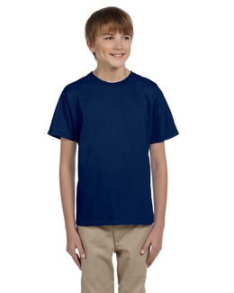 Gildan Ultra Cotton Youth Heavyweight T-Shirt G200B | Navy - Front