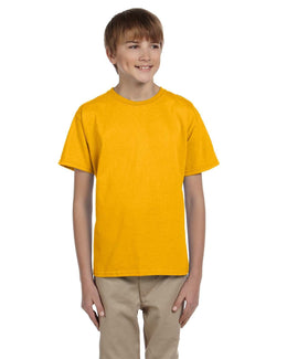Gildan Ultra Cotton Youth Heavyweight T-Shirt G200B | Gold - Front