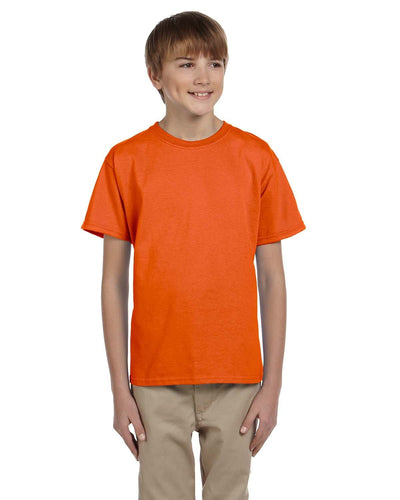 Gildan Ultra Cotton Youth Heavyweight T-Shirt G200B | Orange - Front