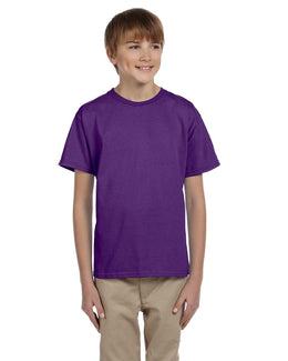 Gildan Ultra Cotton Youth Heavyweight T-Shirt G200B | Purple - Front