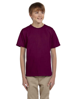 Gildan Ultra Cotton Youth Heavyweight T-Shirt G200B | Maroon - Front