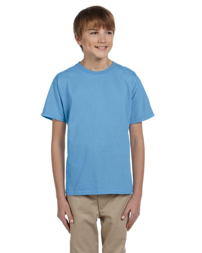 Gildan Ultra Cotton Youth Heavyweight T-Shirt G200B | Carolina Blue - Front