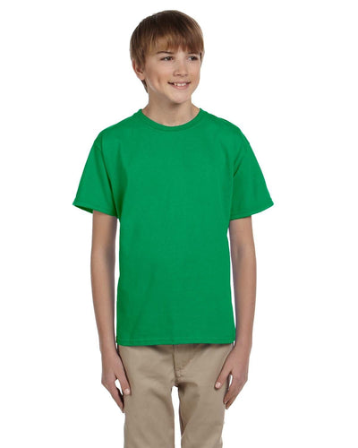 Gildan Ultra Cotton Youth Heavyweight T-Shirt G200B | Irish Green - Front