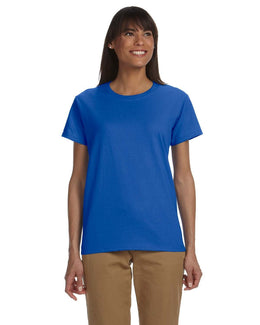 Gildan Ladies Ultra Cotton Heavyweight T-Shirt G200L | Royal - Front