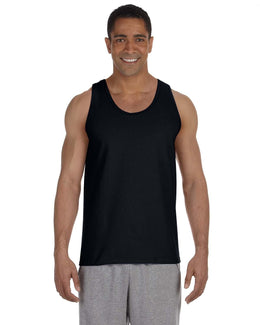 Gildan Ultra Cotton Tank G220 | Black - Front