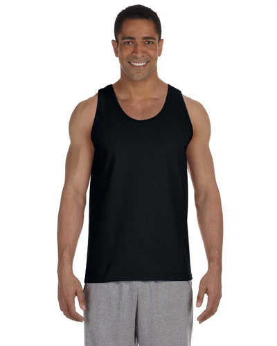 Gildan Ultra Cotton Tank G220 | Black - Front
