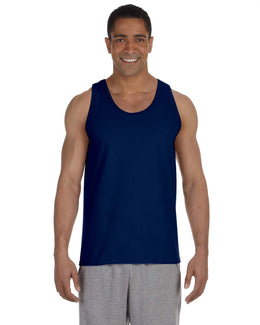 Gildan Ultra Cotton Tank G220 | Navy - Front