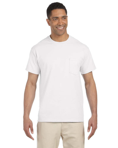 Gildan Ultra Cotton Pocket T-Shirt G230 | White - Front