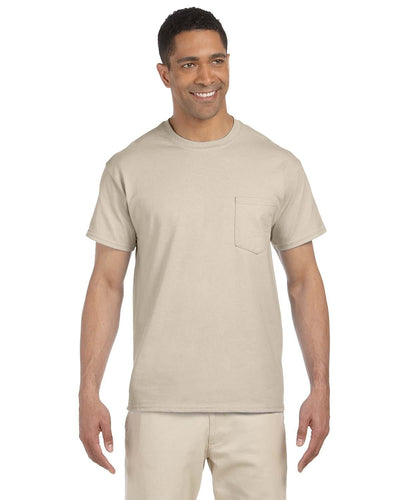 Gildan Ultra Cotton Pocket T-Shirt G230 | Sand - Front