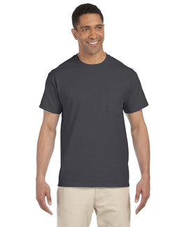 Gildan Ultra Cotton Pocket T-Shirt G230 | Charcoal - Front