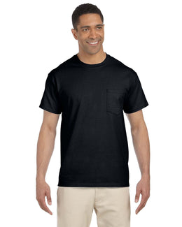 Gildan Ultra Cotton Pocket T-Shirt G230 | Black - Front