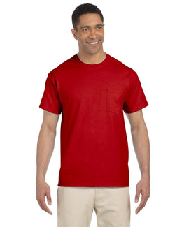 Gildan Ultra Cotton Pocket T-Shirt G230 | Red - Front