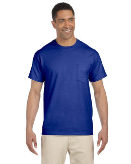 Gildan Ultra Cotton Pocket T-Shirt G230 | Royal - Front