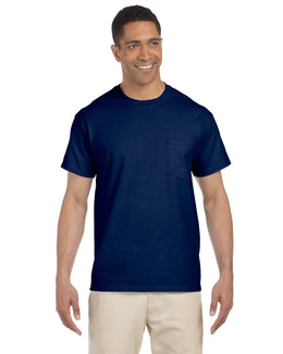 Gildan Ultra Cotton Pocket T-Shirt G230 | Navy - Front