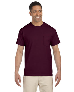 Gildan Ultra Cotton Pocket T-Shirt G230 | Maroon - Front