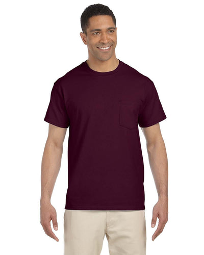 Gildan Ultra Cotton Pocket T-Shirt G230 | Maroon - Front