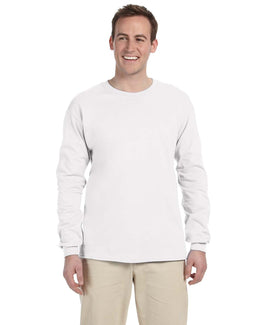 Gildan Ultra Cotton Heavyweight Long Sleeve T-Shirt G240 | White - Front