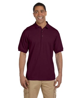 Gildan Heavyweight Cotton Pique Polo Shirt G380 | Maroon - Front