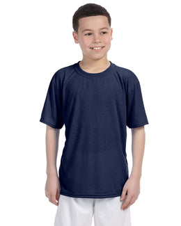 Gildan Youth 4.5 oz. Performance T-Shirt G420B | Navy - Front