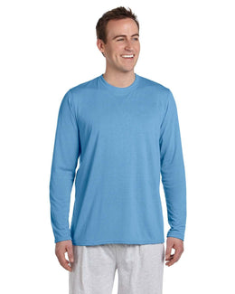 Gildan 4.5 oz. Performance Long Sleeve T-Shirt G424 | Carolina Blue - Front