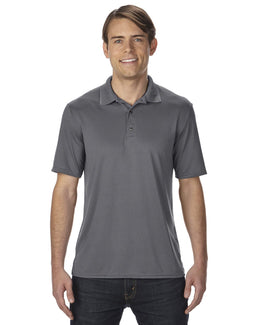 Gildan Performance Jersey Polo G448 | Marble Charcoal - Front